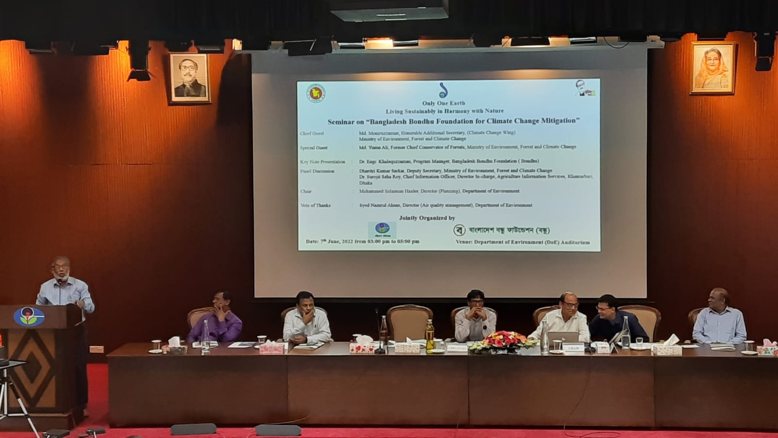 Seminar on Bangladesh Bondhu Foundation (BONDHU) for Climate Change Mitigation